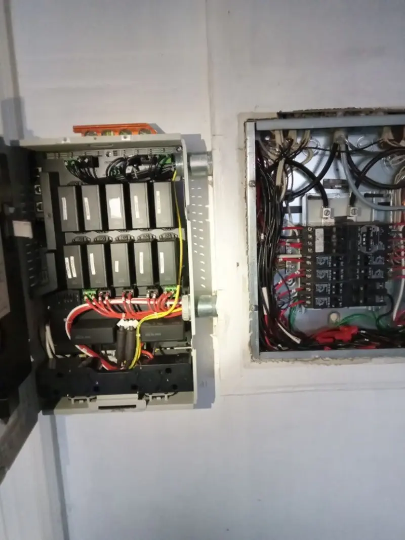 Electrical panel upgrade completed for Indoor Lighting Installation in Richwood